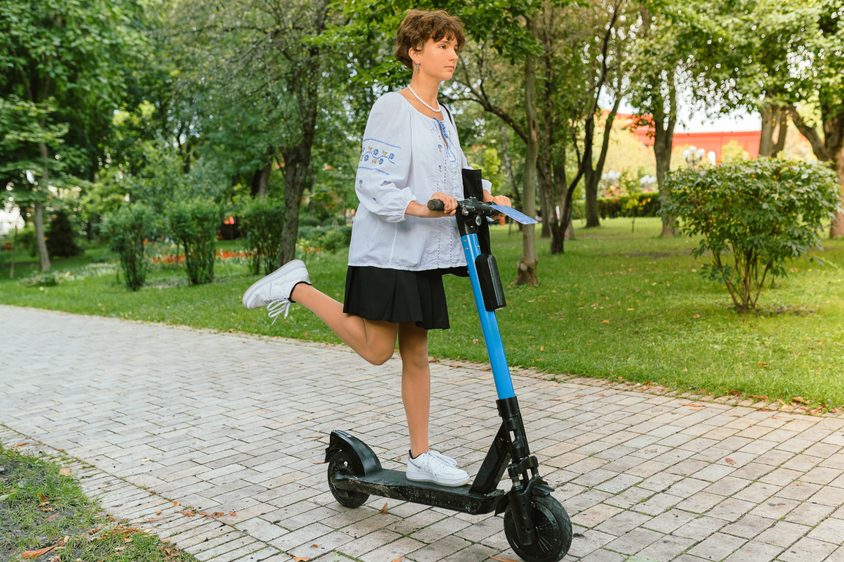 conduire trottinette