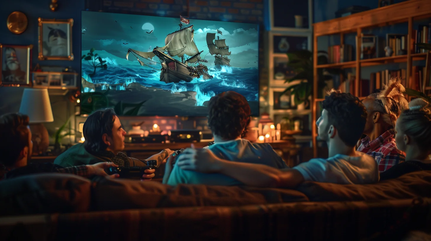 Friends Play Free dans Sea of Thieves