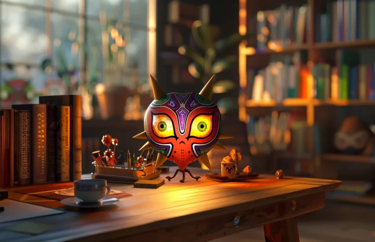 Lampe 3D Majora's Mask