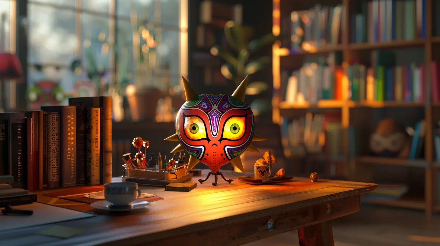 Lampe 3D Majora's Mask