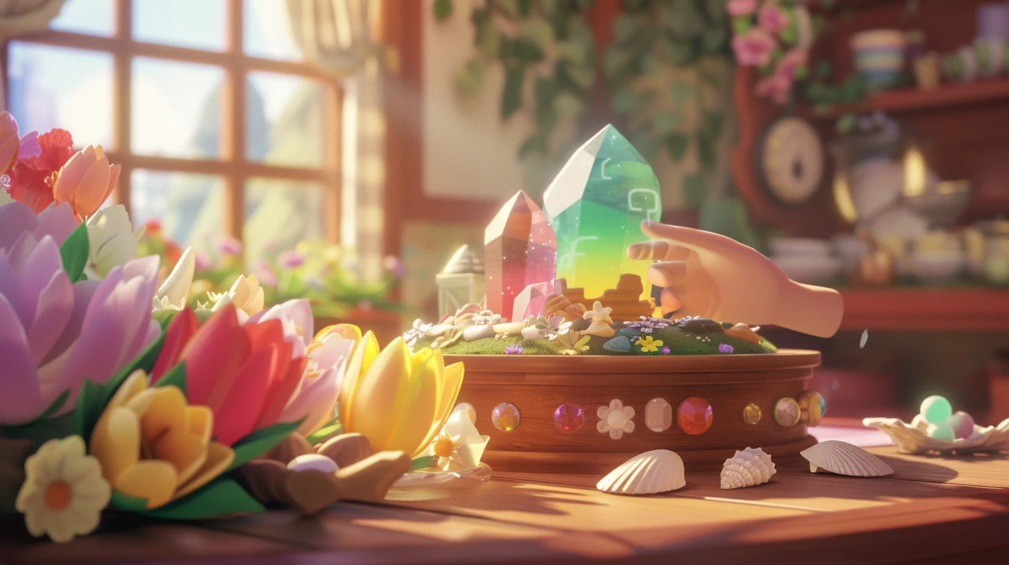 Utiliser cristaux d'amour dans Animal Crossing