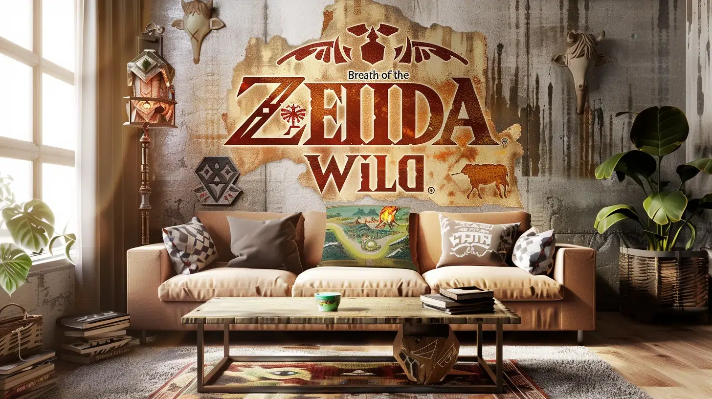 Variété de stickers muraux Zelda