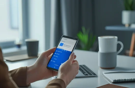 application Outlook mobile Android