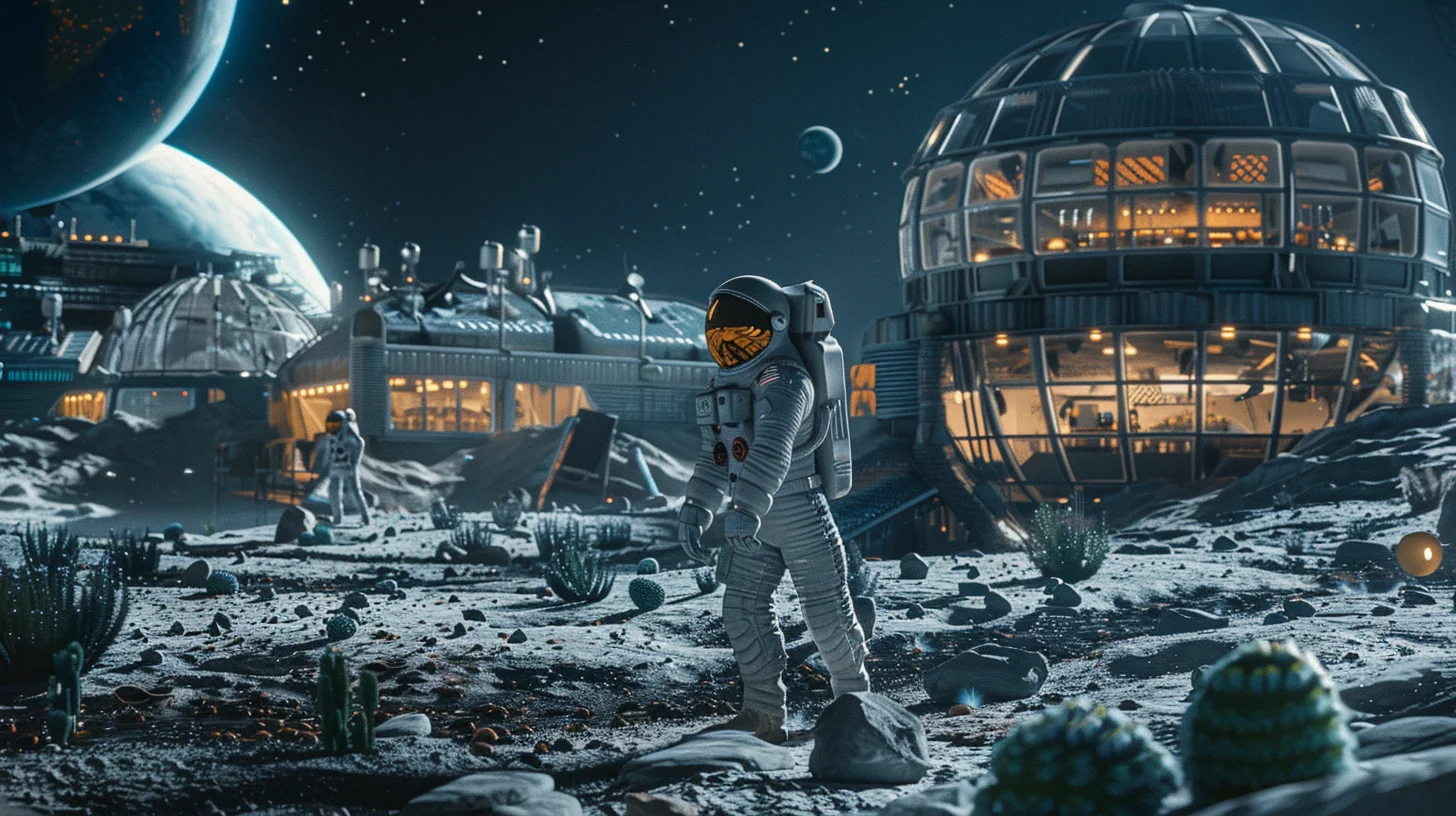 colonie humaine sur la lune