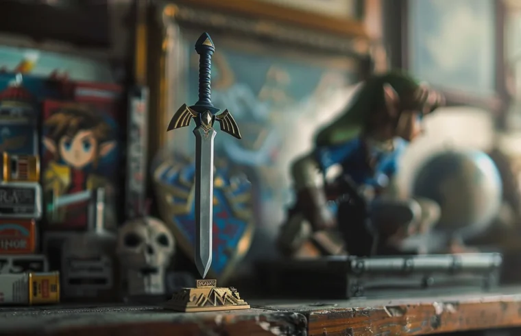 exclusive master sword figurines