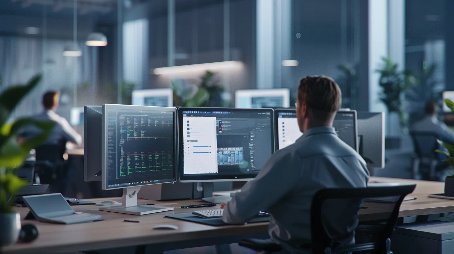 logiciels sur les systèmes d'entreprise