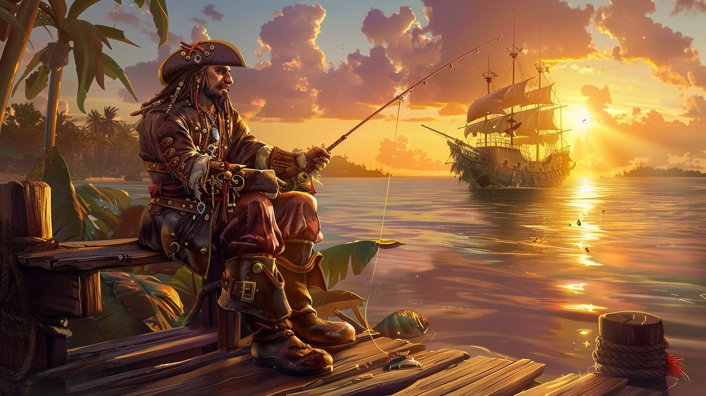 pêche dans Sea of Thieves
