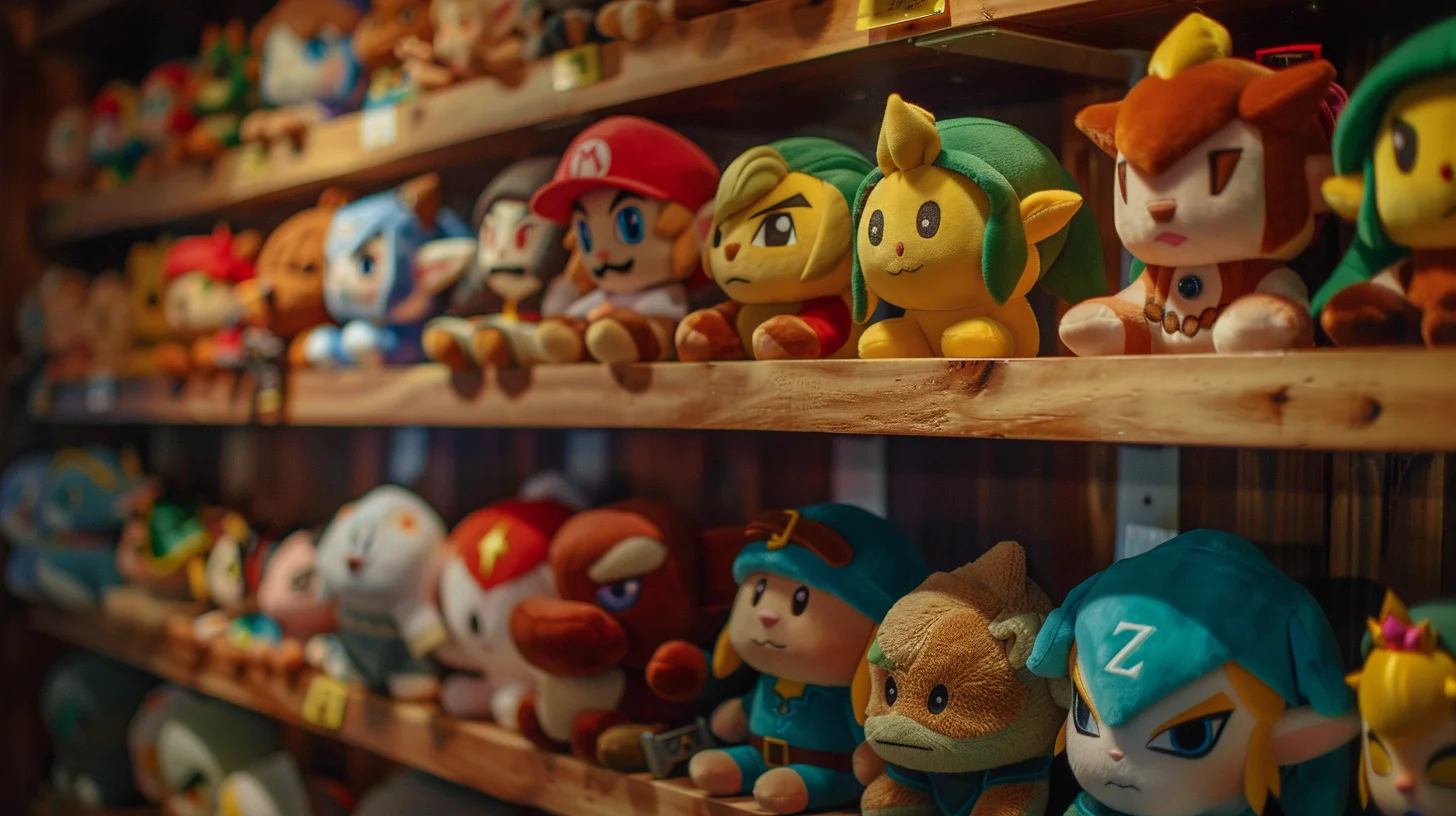 peluches Zelda pour les super fans
