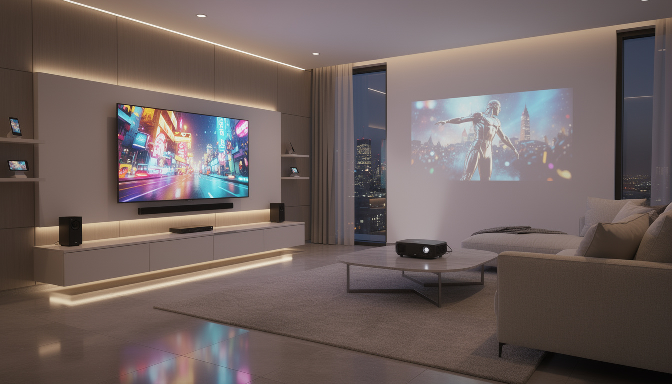 découvrez les avantages et inconvénients d'un écran de projection portable comparé à une télévision pour faire le meilleur choix adapté à vos besoins et votre espace.