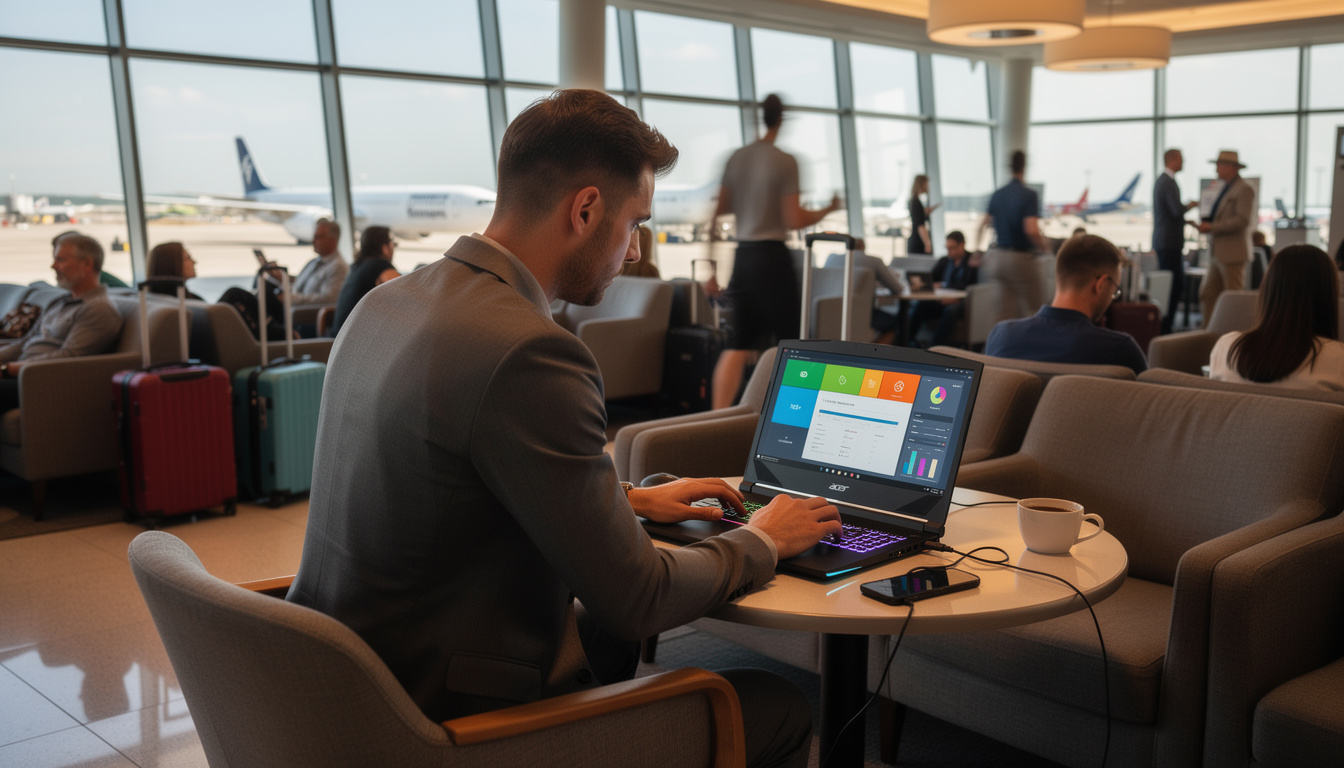 découvrez pourquoi l'ordinateur portable acer 15 pouces gaming est le choix parfait pour les professionnels en déplacement, alliant performance, portabilité et design élégant pour travailler efficacement partout.