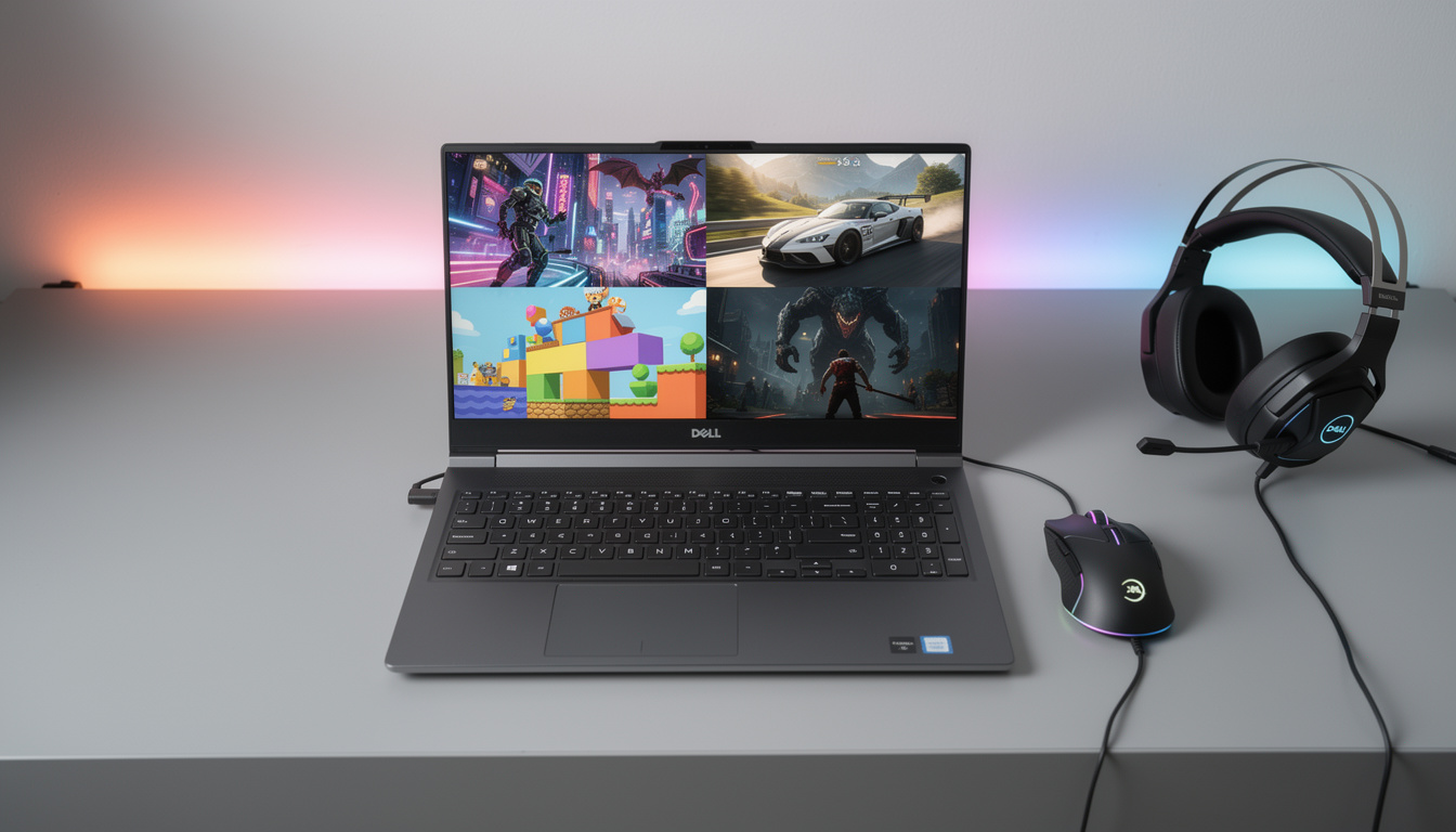 découvrez le top 5 des jeux incontournables à tester sur votre ordinateur portable gamer dell 15 pouces pour une expérience de jeu optimale et immersive.