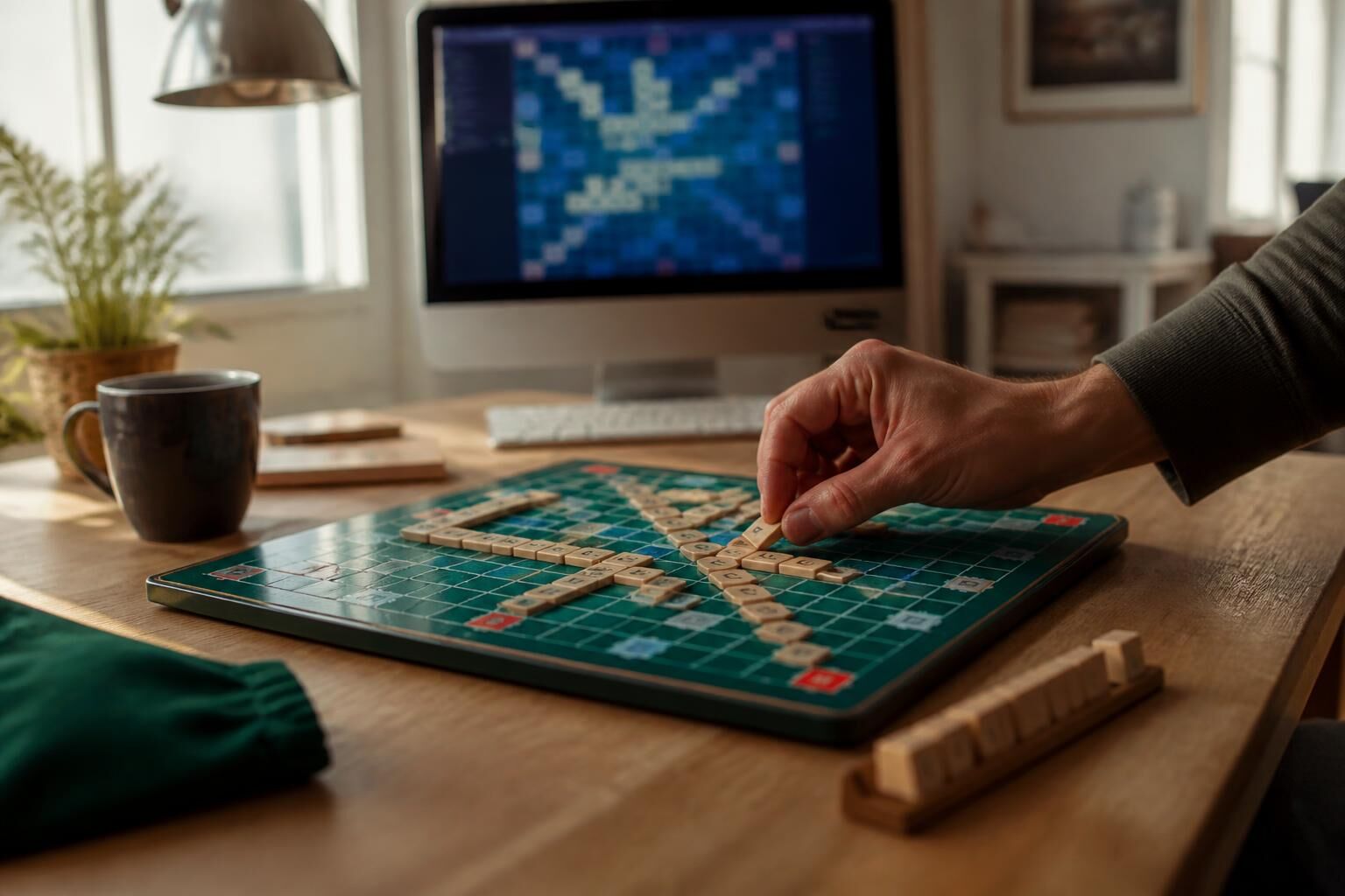 Jouez à Clicmousse SCRA, le jeu de Scrabble® gratuit contre l'ordinateur, et améliorez votre vocabulaire tout en vous amusant seul ou en famille.