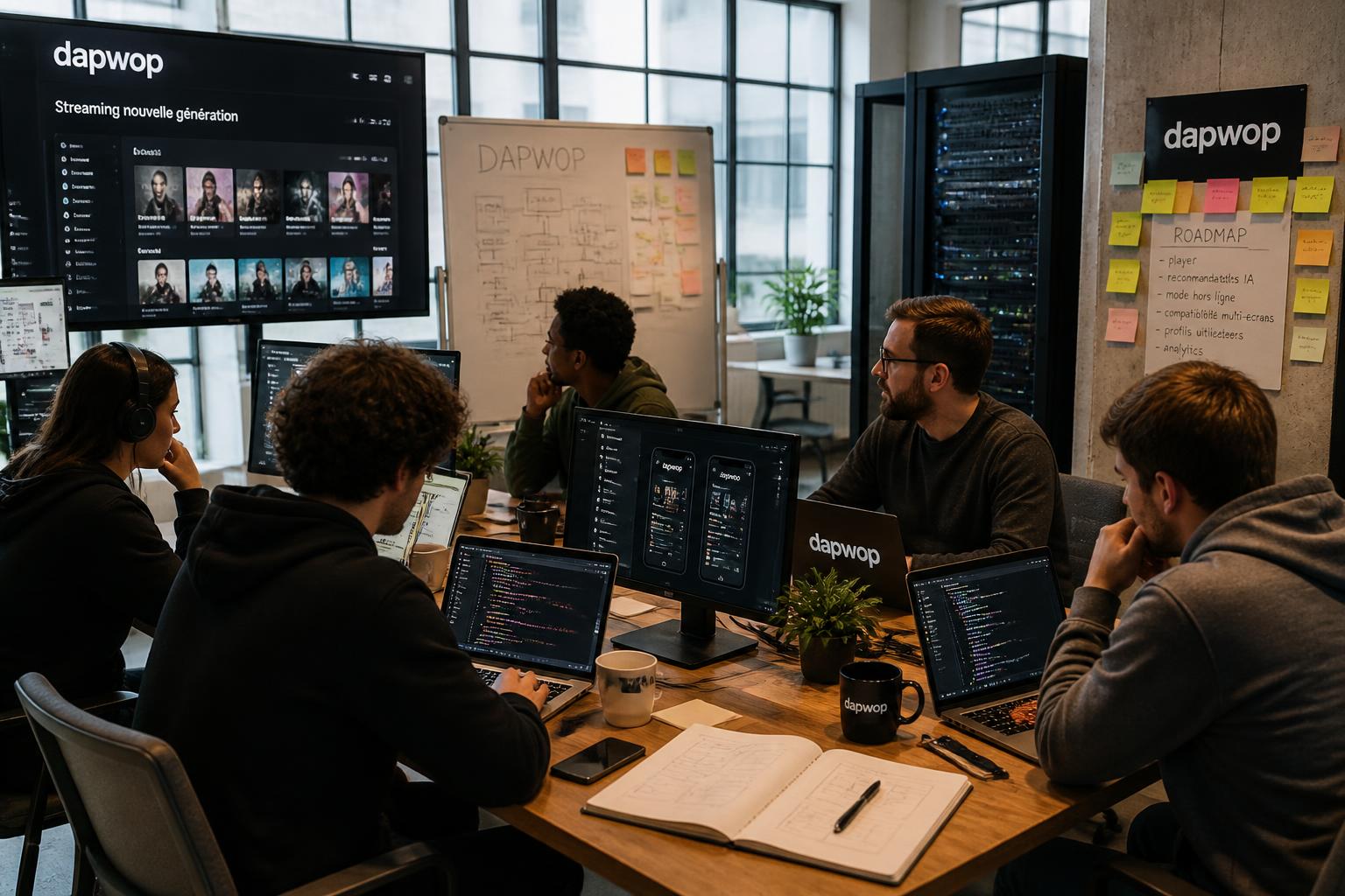 découvrez les secrets et les étapes inédites de la création de la plateforme de streaming dapwop, révélant les coulisses d'une innovation numérique exceptionnelle.
