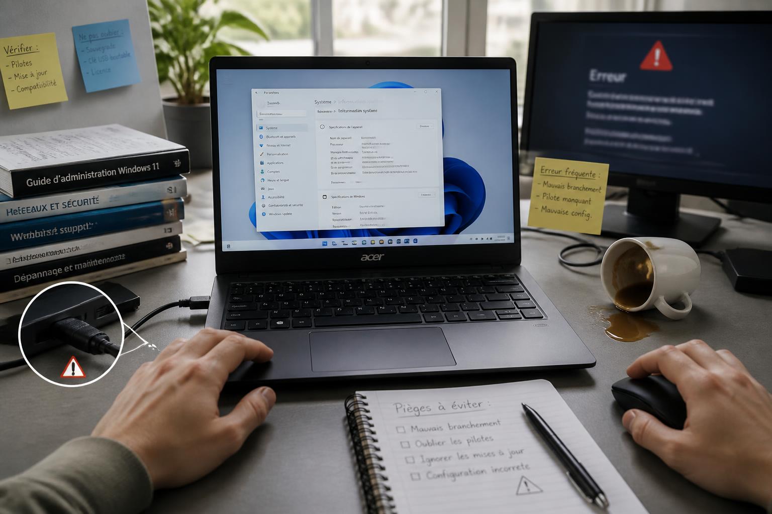 découvrez les 5 erreurs les plus courantes à éviter lors de la configuration de votre pc portable acer 14 pouces pour garantir des performances optimales et une expérience utilisateur fluide.