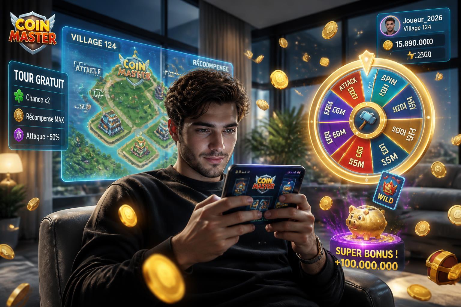 découvrez comment maximiser vos gains avec un tour gratuit dans coin master en 2026 grâce à une stratégie efficace et gagnante.