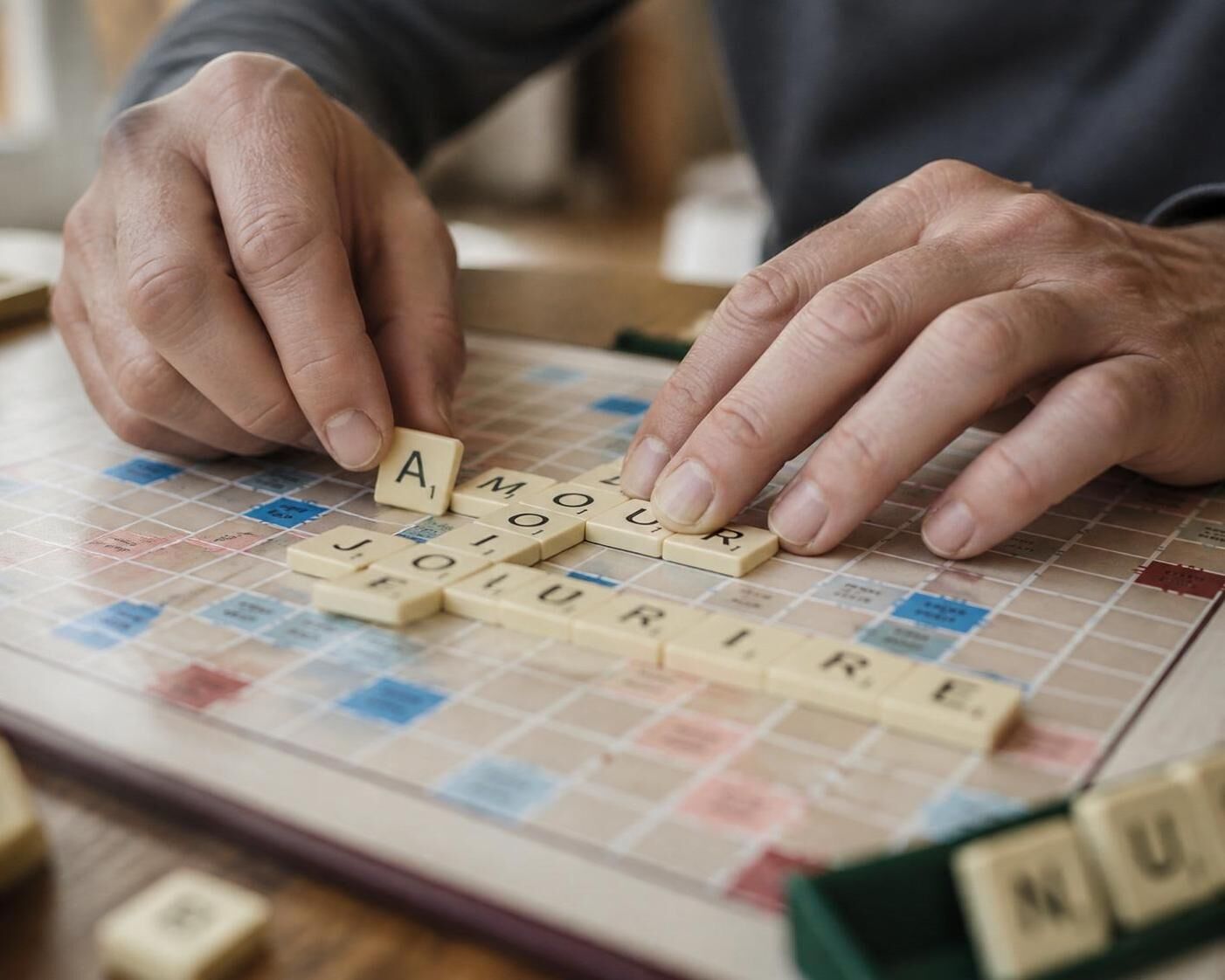 Jouez gratuitement à Clicmousse SCRA, le jeu de Scrabble® contre l'ordinateur, et améliorez votre vocabulaire tout en vous amusant.