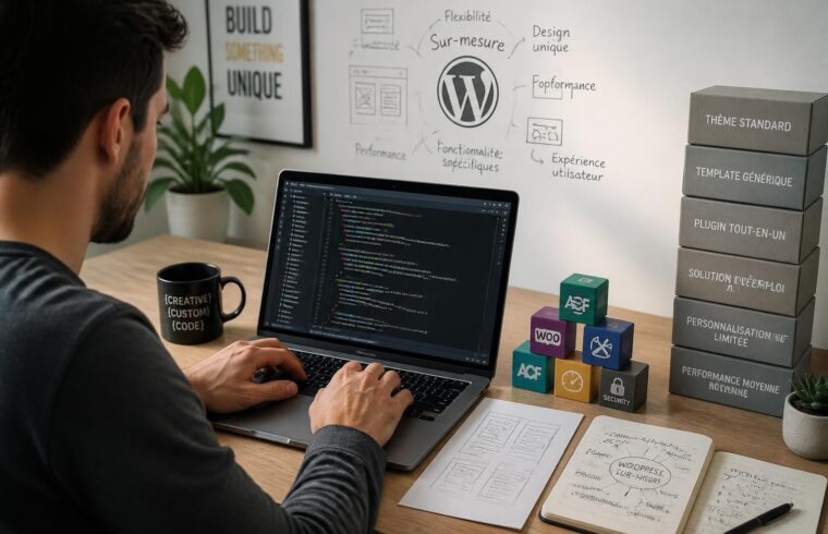 découvrez les avantages du développement wordpress sur mesure et pourquoi il est préférable d'éviter les solutions toutes faites pour un site unique, performant et adapté à vos besoins.