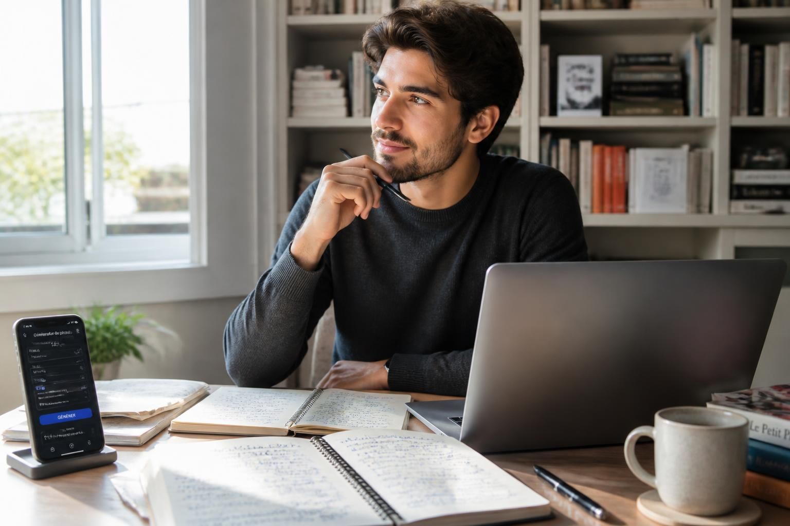 découvrez le générateur de phrases pipotronic, l'outil idéal pour combattre le syndrome de la page blanche et stimuler votre créativité en un clic.