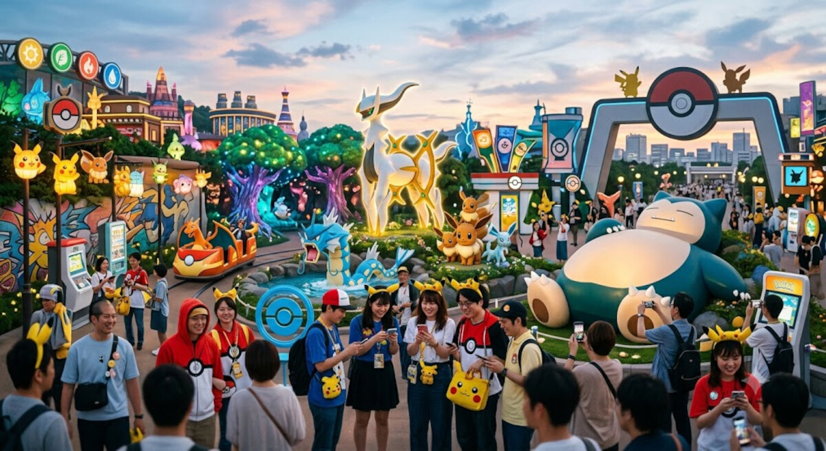 parc Pokémon au Japon