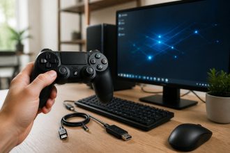 découvrez comment connecter facilement votre manette ps4 à votre pc grâce à ce guide pratique étape par étape, compatible avec windows et mac.