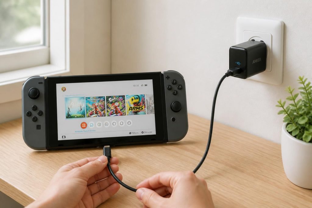 découvrez les meilleures pratiques pour charger votre nintendo switch en toute sécurité avec le chargeur de votre téléphone, afin d'optimiser la durée de vie de votre batterie.